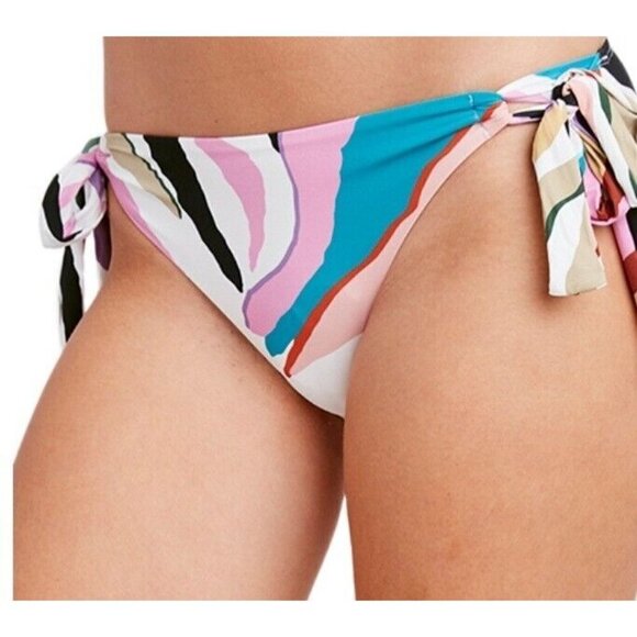 Bcbgeneration Women’s Soft tie adjustbale sie tie bikini bottom. Size 8. NWT $55 - Picture 5 of 6